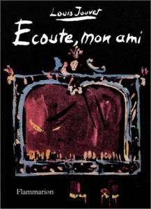 Couverture du livre Ecoute, mon ami - de Louis Jouvet