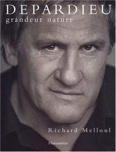 Cover of the book Depardieu grandeur nature - by Richard Melloul and Gérard Depardieu
