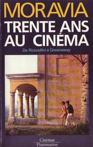 Couverture du livre Trente ans au cinéma - de Alberto Moravia