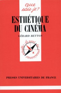 Couverture du livre Esthétique du cinéma - de Gérard Betton