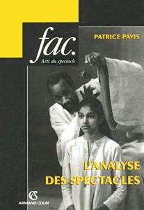 Couverture du livre L'Analyse des spectacles par Patrice Pavis