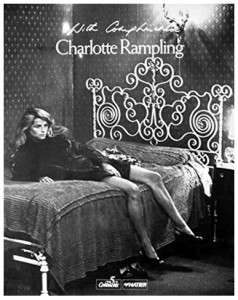 Couverture du livre Charlotte Rampling with compliments par Collectif