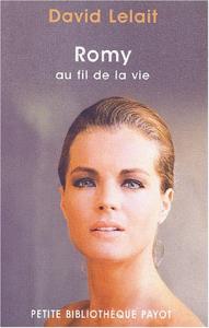 Couverture du livre Romy au fil de la vie - de David Lelait-Helo