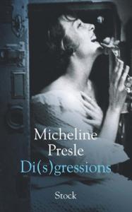Couverture du livre Di(s)gressions par Micheline Presle et Stéphane Lambert