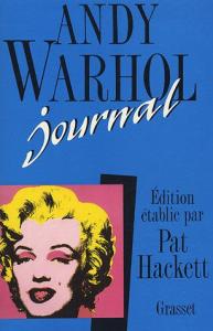 Couverture du livre Journal par Andy Warhol