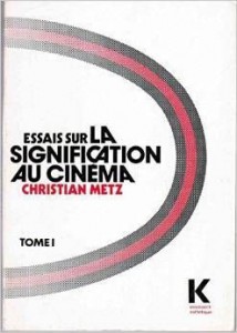 Couverture du livre Essais sur la signification au cinéma, tome 1 par Christian Metz