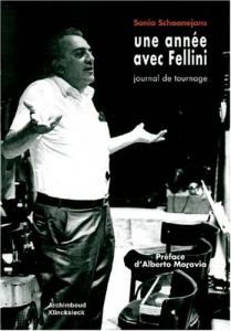 Couverture du livre Une année avec Fellini par Sonia Schoonejans