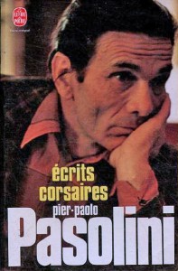 Couverture du livre Écrits corsaires - de Pier Paolo Pasolini