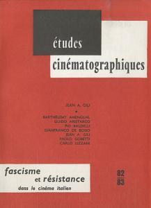 Couverture du livre Fascisme et résistance dans le cinéma italien par Collectif dir. Jean A. Gili