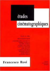 Couverture du livre Francesco Rosi - Sous la direction de Jean A. Gili