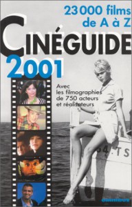 Couverture du livre Cinéguide 2001 par Eric Leguèbe