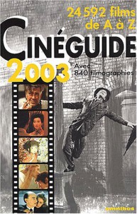 Couverture du livre Cinéguide 2003 par Eric Leguèbe