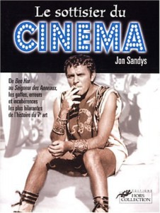 Couverture du livre Le Sottisier du cinéma par Jon Sandys