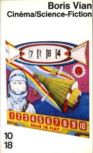 Couverture du livre Cinéma / science-fiction par Boris Vian