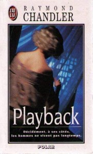 Couverture du livre Playback par Raymond Chandler