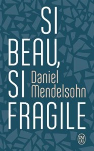 Couverture du livre Si beau, si fragile par Daniel Mendelsohn