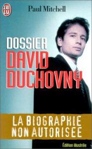 Cover of the book Dossier David Duchovny - by Paul Mitchell