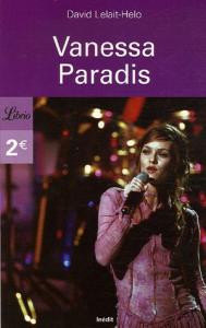 Couverture du livre Vanessa Paradis - de David Lelait-Helo