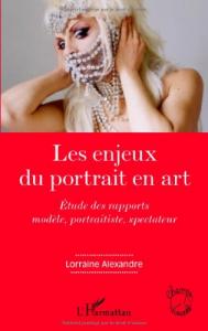 Couverture du livre Enjeux du portrait en art - de Lorraine Alexandre