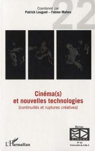 Cover of the book Cinémas et nouvelles technologies - Edited by Patrick Louguet and Fabien Maheu