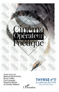 Couverture du livre Cinéma opérateur poétique par Collectif