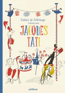 Couverture du livre Cahier de coloriage Jacques Tati par Jacques Tati