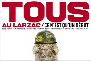 Couverture du livre Tous au Larzac - Collectif