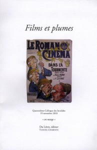 Cover of the book Films et plumes - Collective