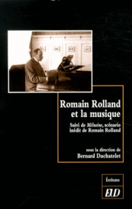 Cover of the book Romain Rolland et la musique - Edited by Bernard Duchatelet