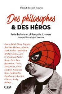 Couverture du livre Des philosophes et des héros par Thibaut de Saint Maurice