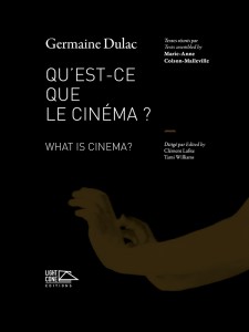 Couverture du livre Qu'est-ce que le cinéma ? - de Germaine Dulac