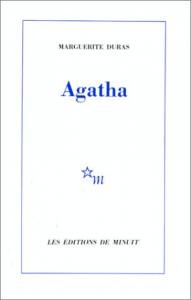 Couverture du livre Agatha par Marguerite Duras