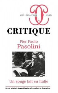 Couverture du livre Pier Paolo Pasolini - de Thomas Simonnet