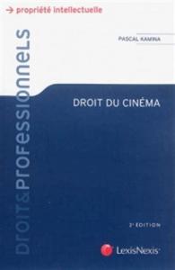 Couverture du livre Droit du cinéma par Pascal Kamina