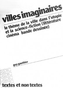 Couverture du livre Villes imaginaires par Guy Gauthier