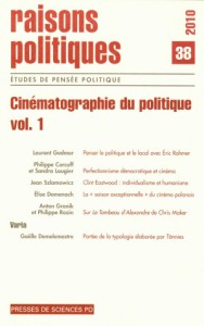 Cover of the book Cinématographie du politique - Edited by David&nbsp;Smadja