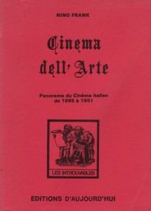 Cover of the book Cinema dell'Arte - by Nino Frank