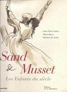 Cover of the book Sand et Musset - by Diane Kurys, Jean-Pierre Guéno and Roselyne de Ayala