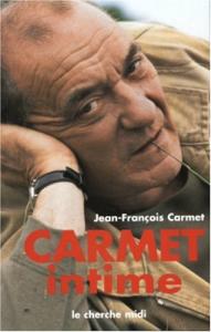 Couverture du livre Carmet intime par Jean-François Carmet