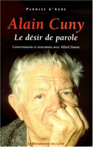 Couverture du livre Alain Cuny par Alain Cuny et Alfred Simon