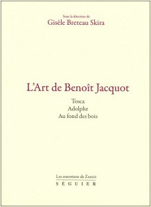 Couverture du livre L'Art de Benoît Jacquot - de Gisèle Breteau Skira
