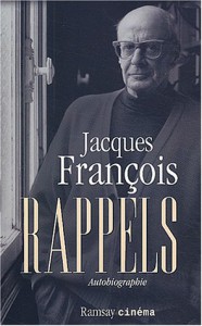 Couverture du livre Rappels par Jacques François