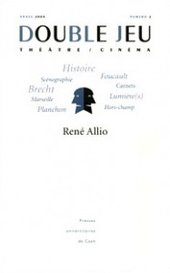 Couverture du livre René Allio par Gérard-Denis Farcy