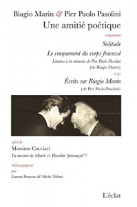 Couverture du livre Une amitié poétique - de Pier Paolo Pasolini et Biagio Marin