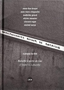 Couverture du livre Correspondances autour de Bataille - Collectif