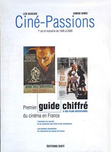 Couverture du livre Ciné passions - de Simon Simsi