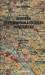 Couverture du livre Œuvres cinématographiques complètes - de Guy Debord
