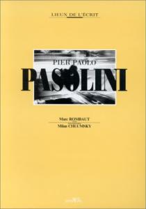 Couverture du livre Pier Paolo Pasolini - de Marc Rombaut