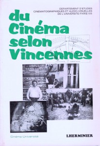 Cover of the book Du cinéma selon Vincennes - Collective