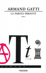 Couverture du livre La Parole errante par Armand Gatti